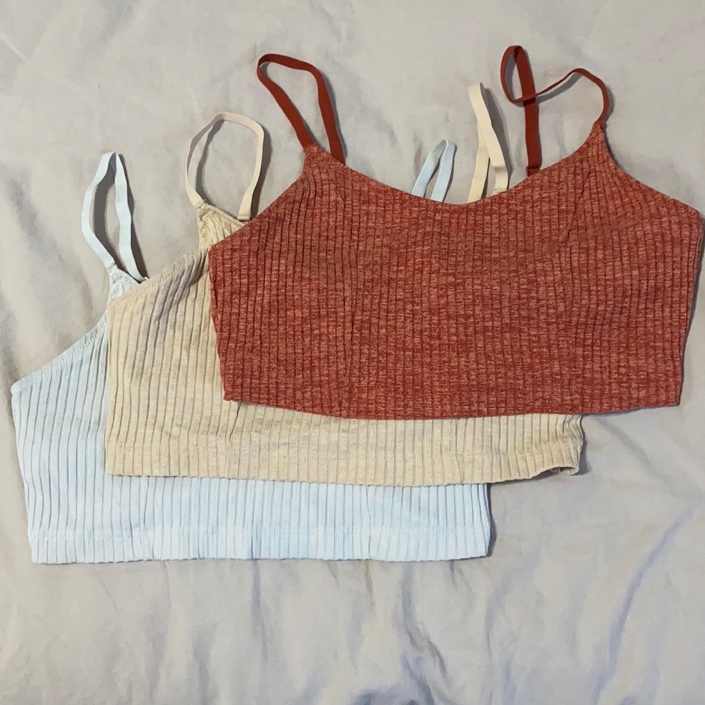 3 Aerie Chill Bralettes